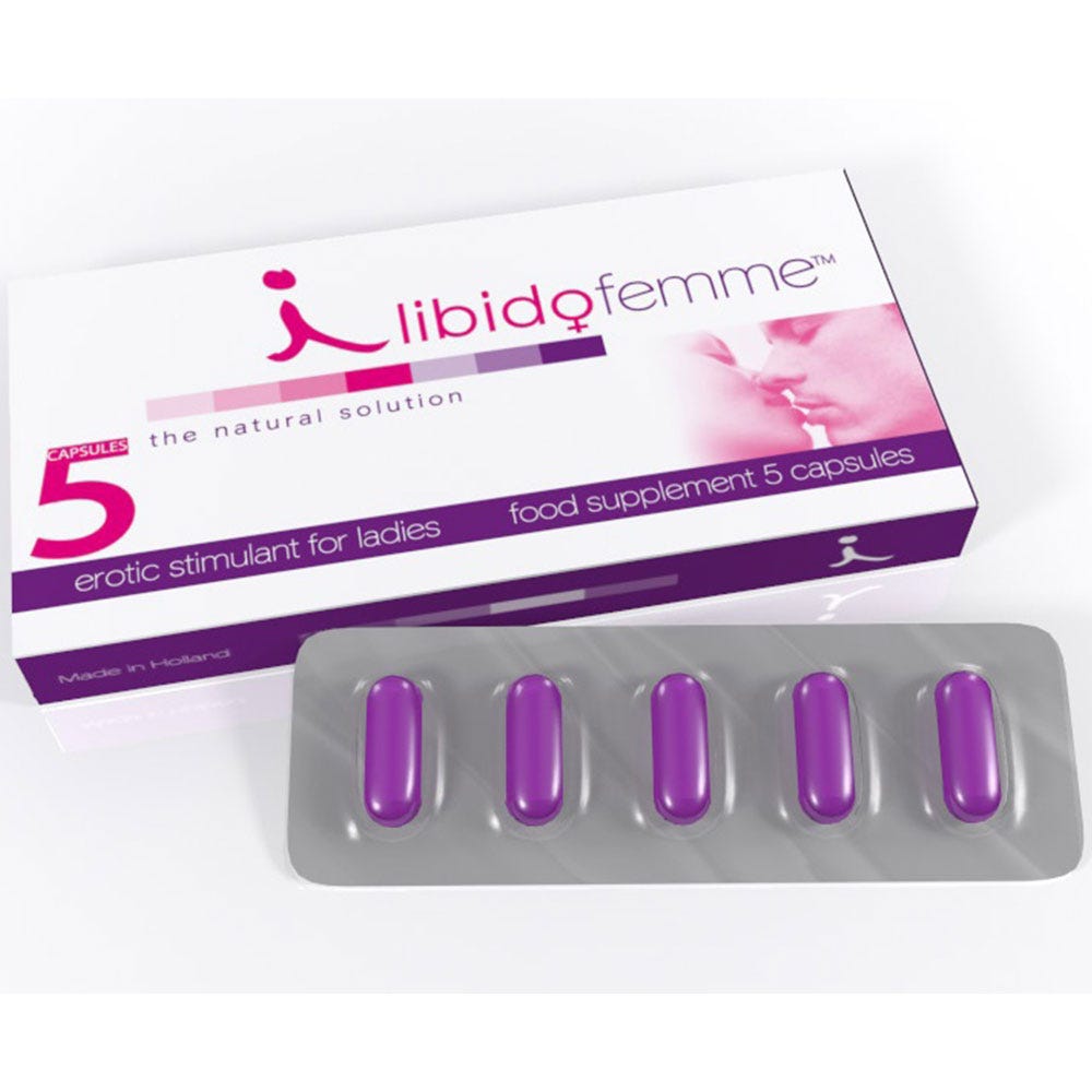 LibidoFemme For Women Lusthöjande Kosttillskott - 5 st