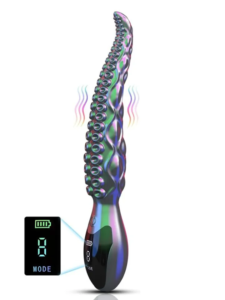 Litak Vibrating Handle Dildo 27 cm