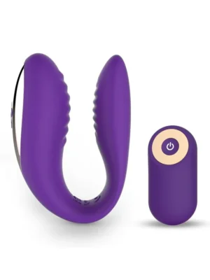 Love Nest Vibrator For Couples Purple