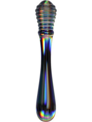 LoveToy: Twilight Gleam, Twin Pleasures Glasdildo