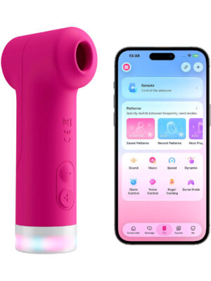 Lovense: Fizz, Appstyrd Sug & Tapping Klitorisvibrator