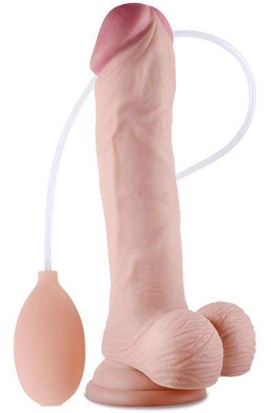Lovetoy Soft Ejaculation Cock With Ball 17,5cm Sprutande dildo
