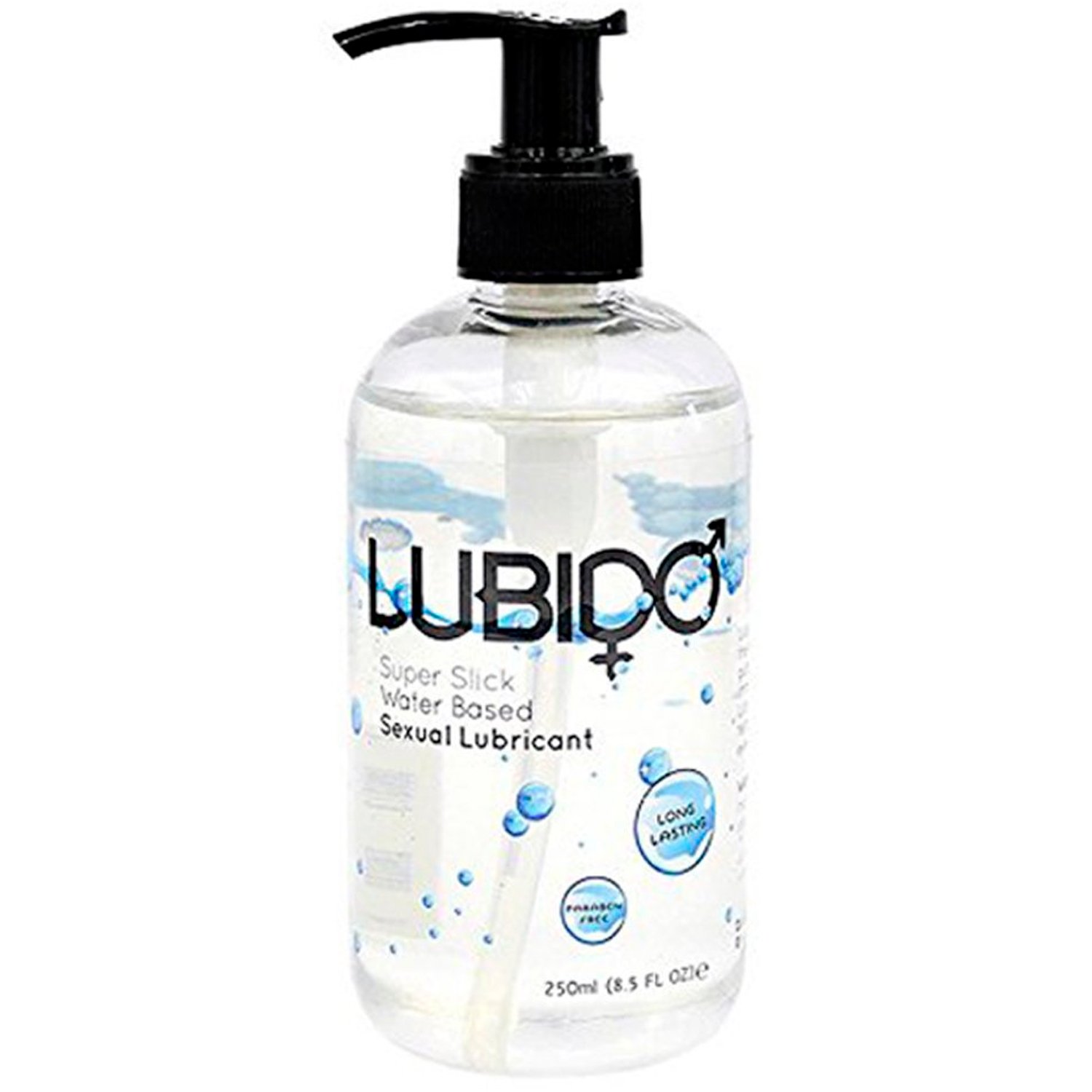 Lubido Super Slick Vattenbaserat Glidmedel 250 ml - Klar