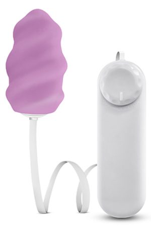 Luxe Swirl Bullet With Silicone Sleeve Klitorisvibrator