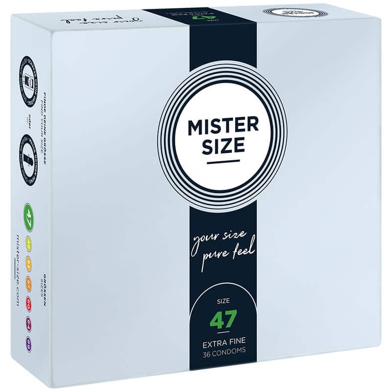 MISTER SIZE - XS CONDOMS 47 MM - 36 ST