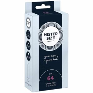 MISTER SIZE - XXL KONDOM 64 MM - 10 ST