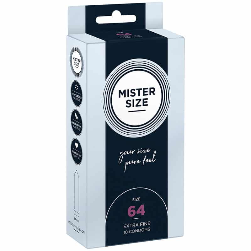 MISTER SIZE - XXL KONDOM 64 MM - 10 ST