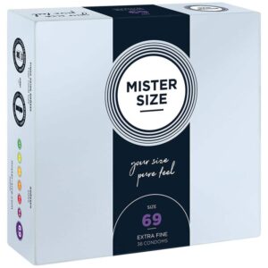MISTER SIZE - XXXL CONDOMS 69 MM - 36 ST
