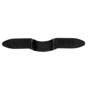 Male Edge Rubber Strap Svart - Svart