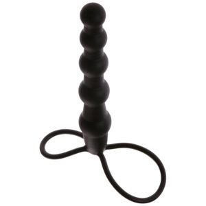 Malesation Exciter Penisring och Analstimulator 15 cm - Black