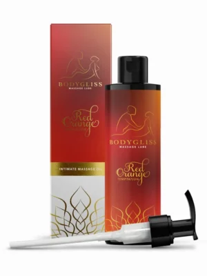 Massage Oil & Lubricant Red Orange Temptation 150 ml Massageolja