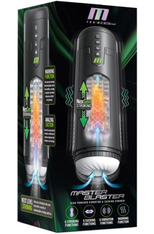 Master Blaster Sucking & Vibrating Stroker Masturbator med motor