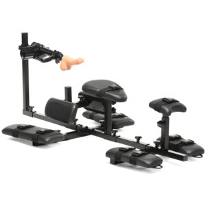 Master Series Subversion Stockade med Sexmaskin - Svart