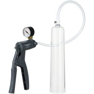 Mister B Penispump med Tryckmätare - Clear - M