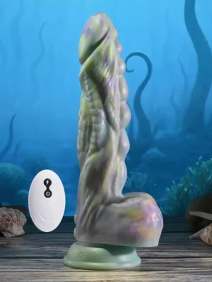 Monster's Ball Vibrating Thrusting Dildo