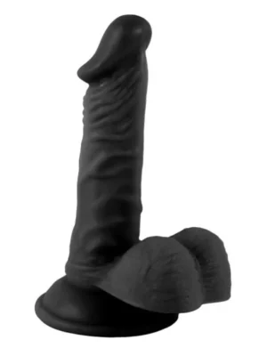 Mr. Rude Realistic Penis Black 16,5 cm Dildo