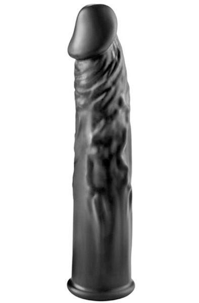 NMC Length Extender Sleeve Black 19 cm Penisförlängare/Sleeve