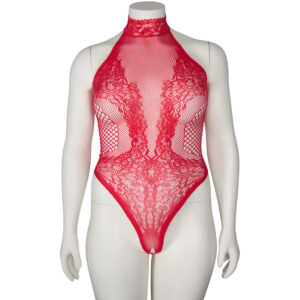 NORTIE Fryd Grenlös Body Plus-Size - Röd - Plus size