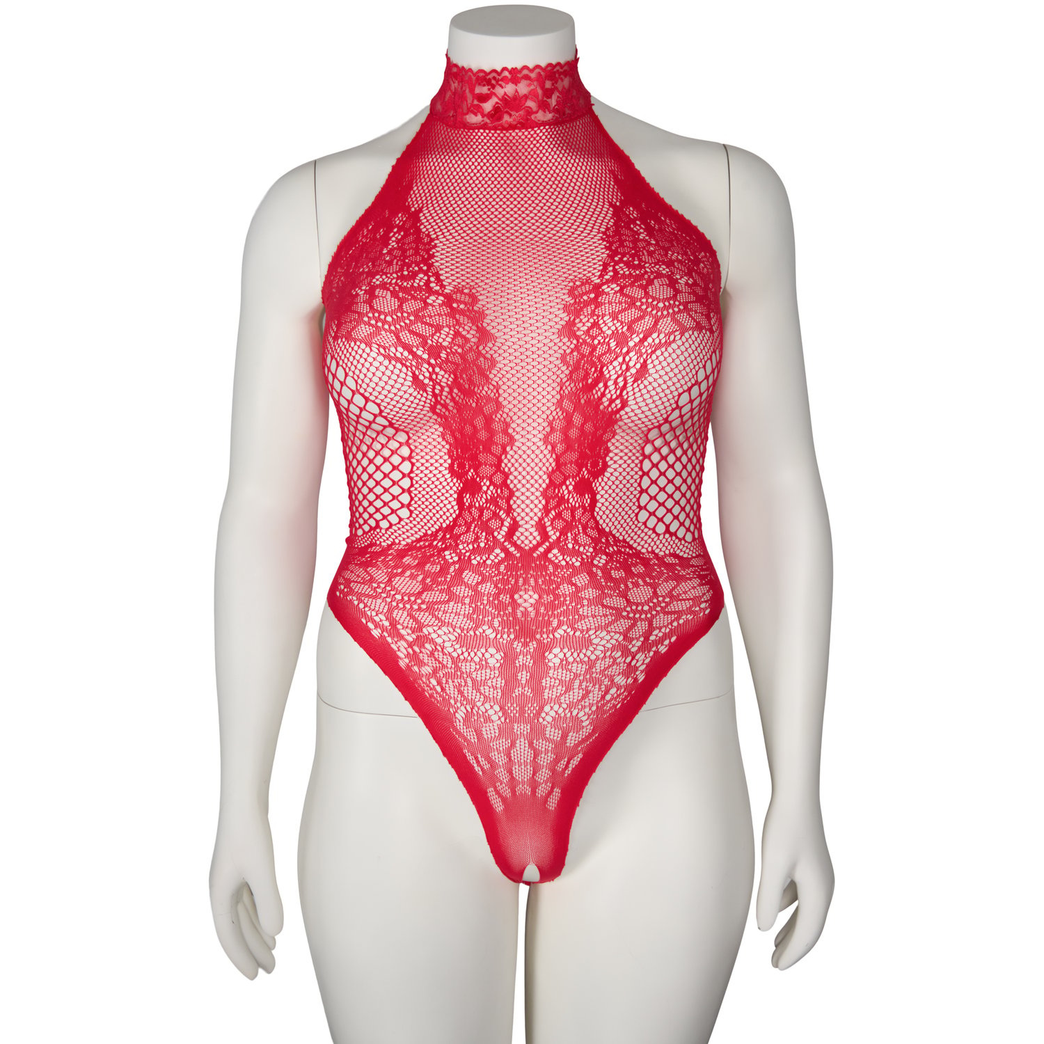 NORTIE Fryd Grenlös Body Plus-Size - Röd - Plus size