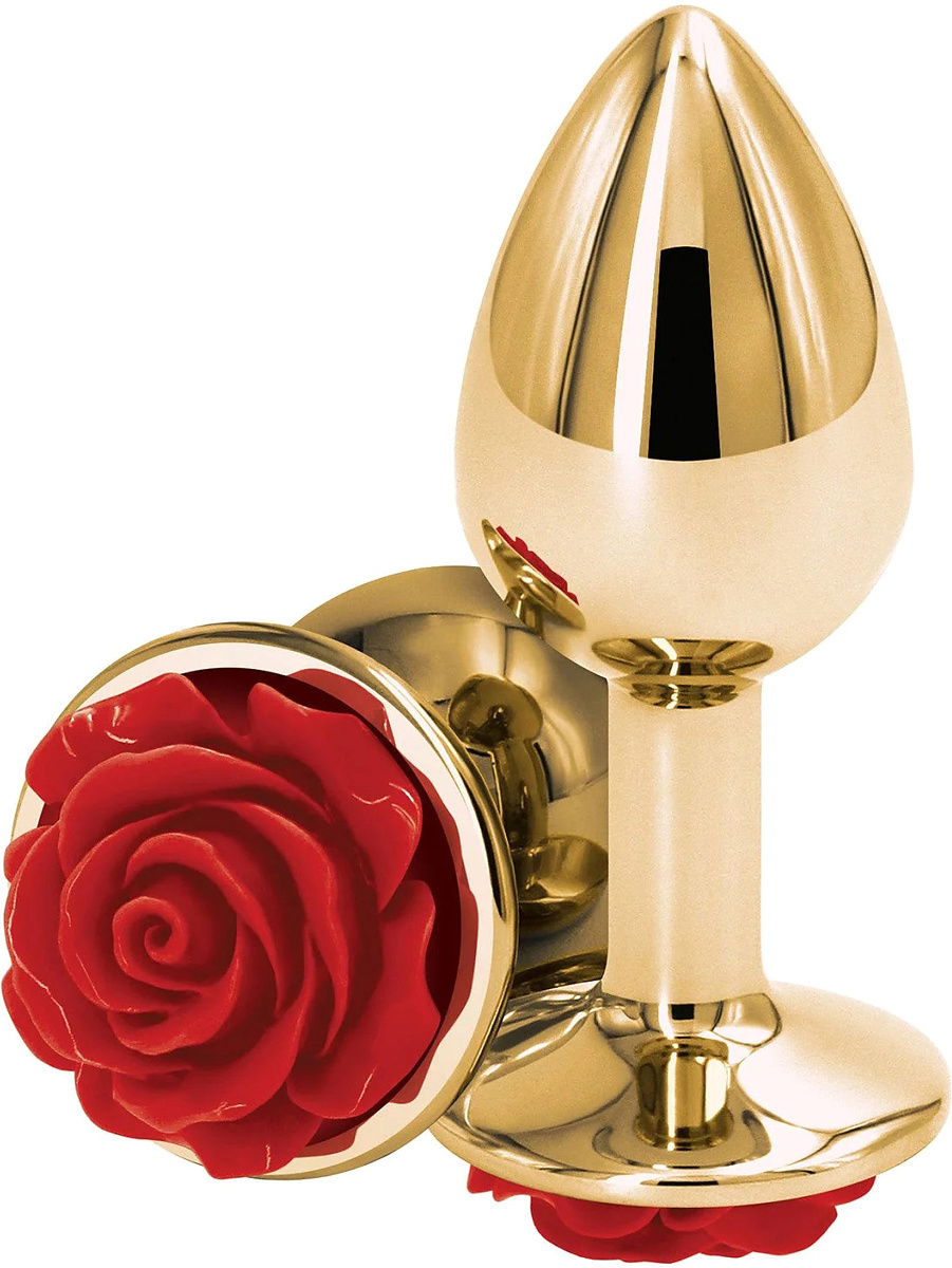 NSNovelties: Rear Assets Rose Buttplug, small