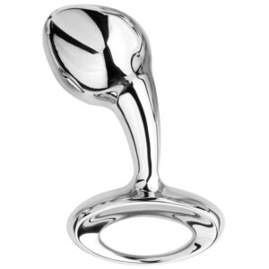 Njoy Pure Stål Buttplug Medium 8,5 cm - Silver