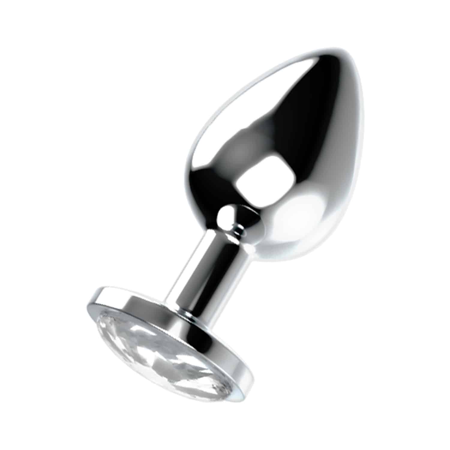 Öhmama! Analplugg Buttplug med Klar Kristalldiamant - Small