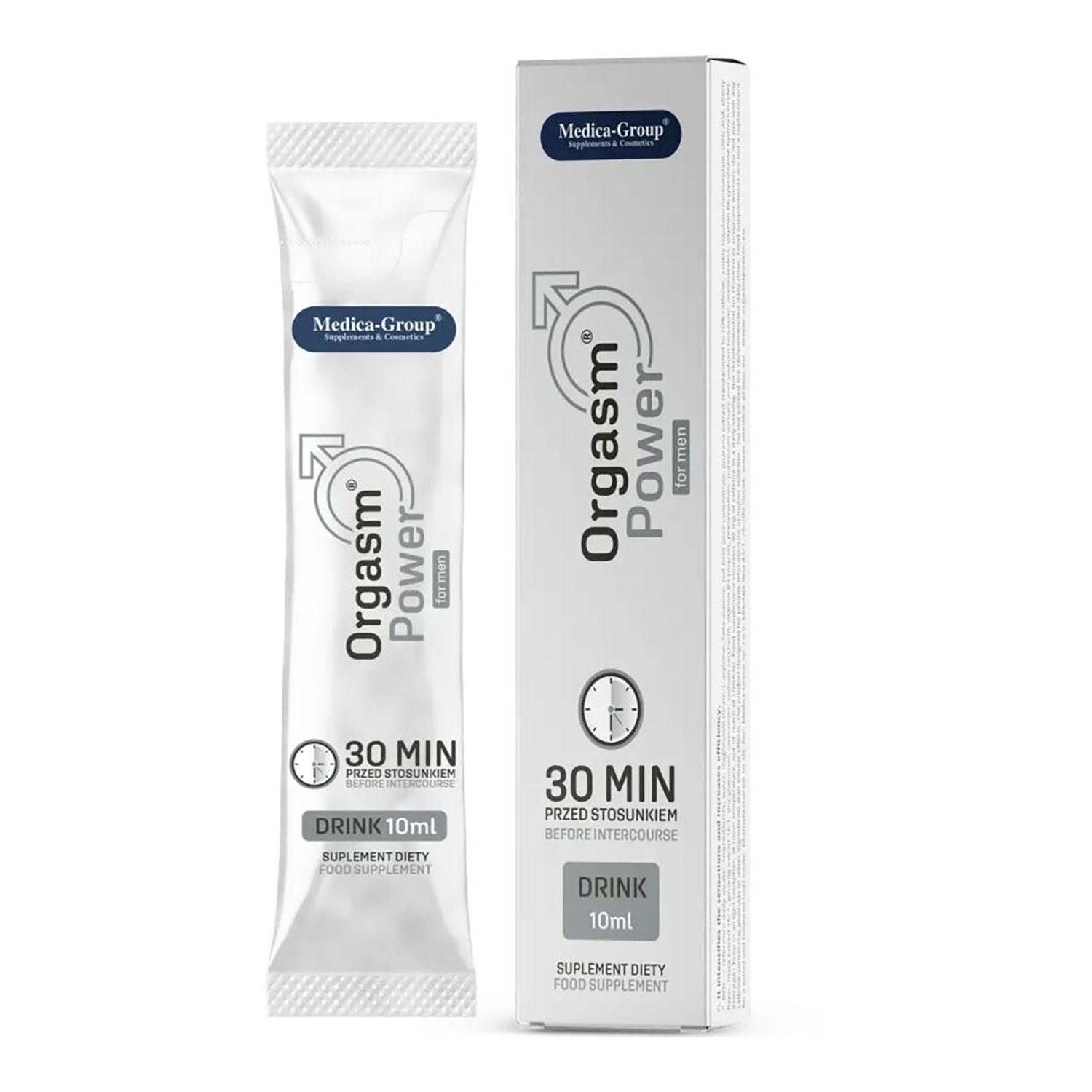 Orgasm Power Drink För Män Kosttillskott - 10 ml