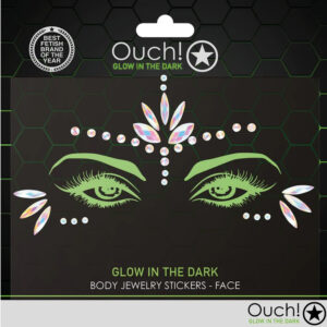 Ouch! - Body Jewelry Stickers Face - 1