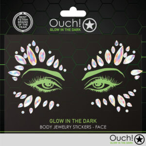 Ouch! - Body Jewelry Stickers Face - 2