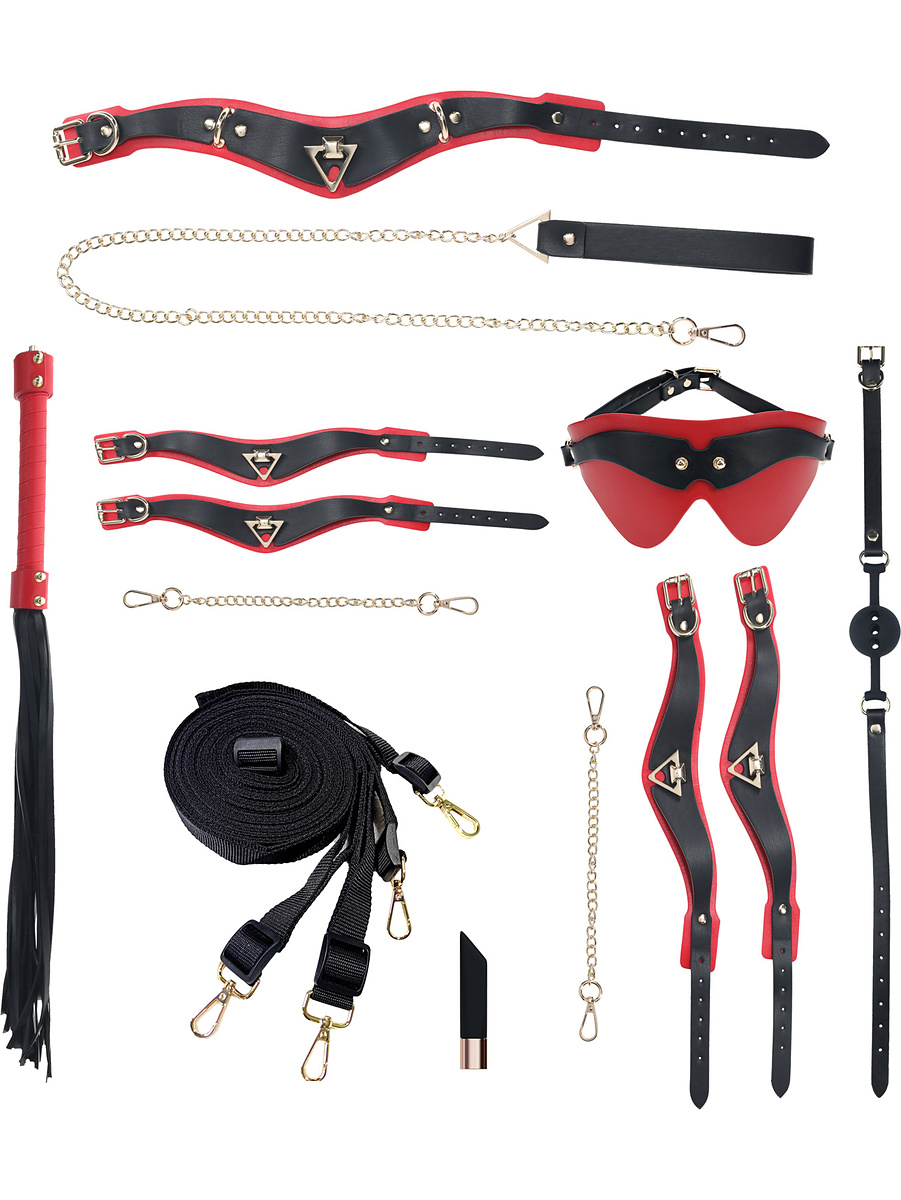 Ouch!: Milan Collection Bondage-Kit med Väska