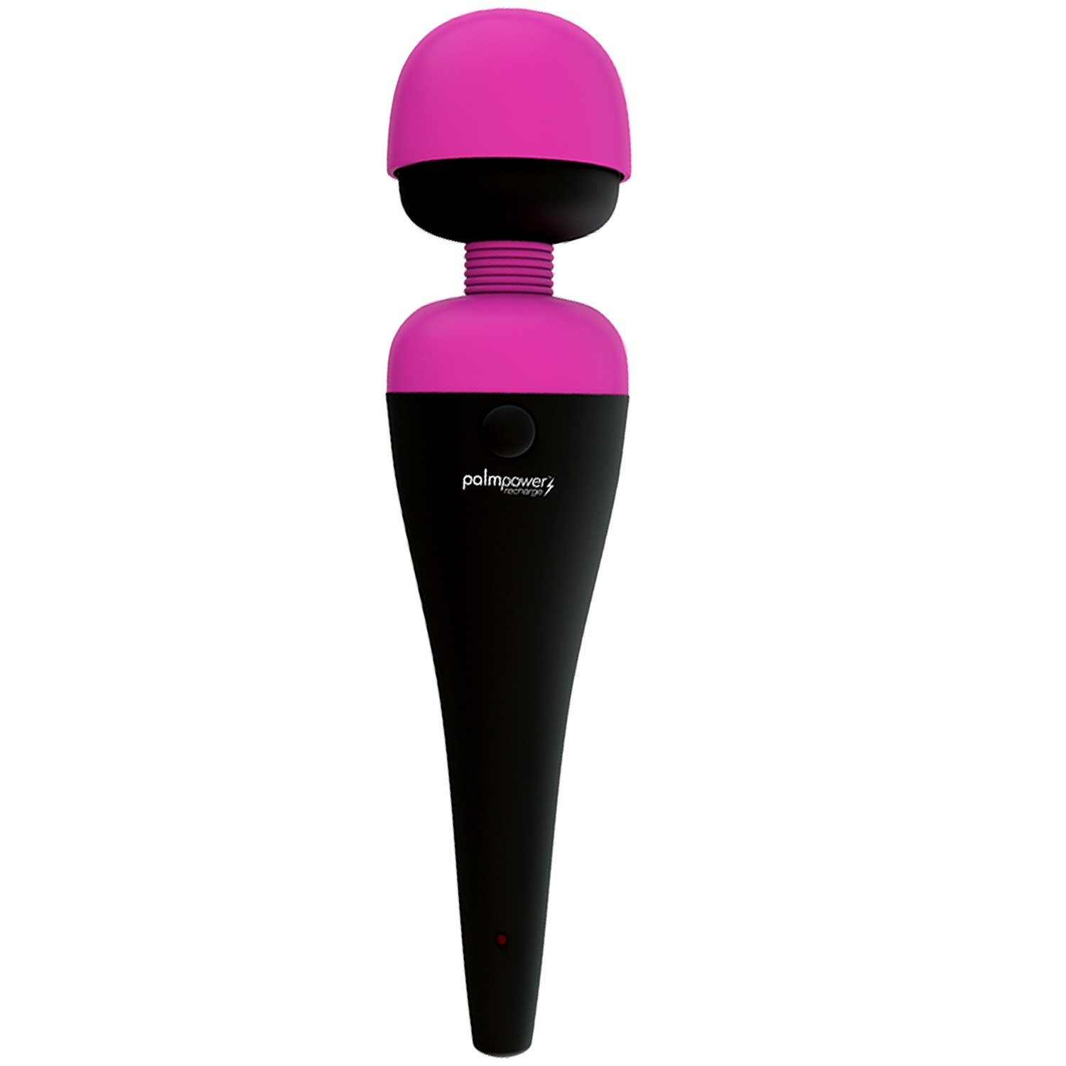 PalmPower Uppladdningsbar Magic Wand Vibrator 19 cm - Rosa