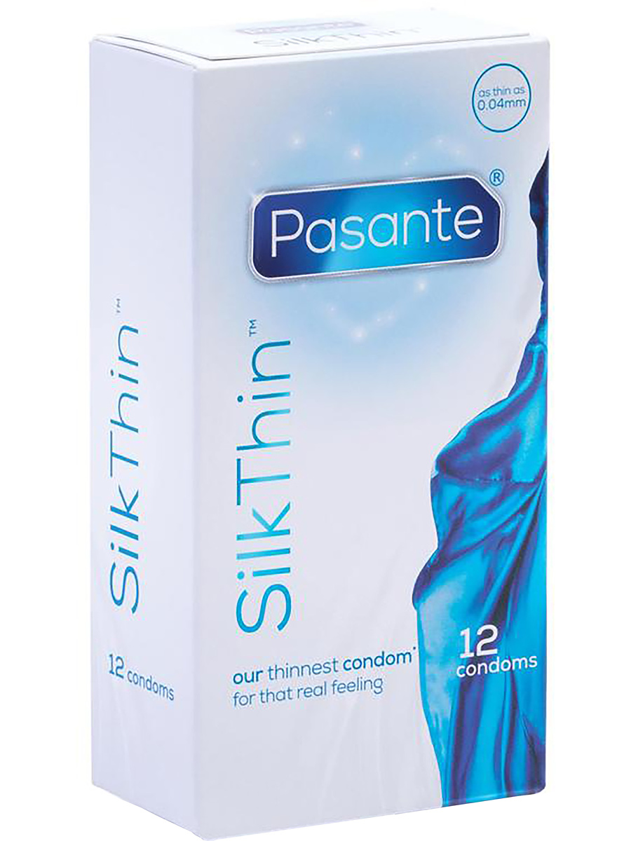 Pasante: Silk Thin Kondomer, 12-pack