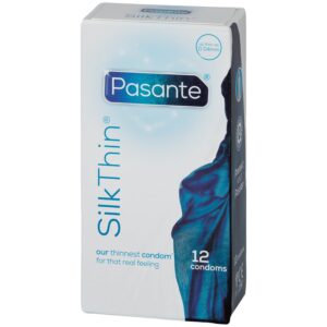Pasante Silk Tunna Kondomer 12 st - Klar