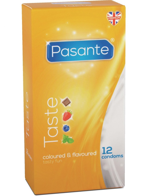 Pasante: Taste Kondomer, 12-pack