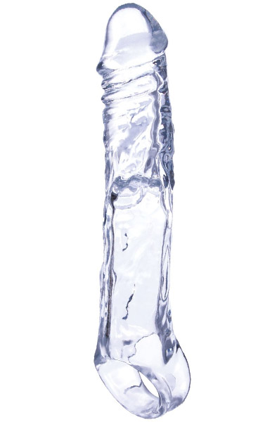 Penis Extender With Ball Strap 16,5 cm Penisförlängare/Sleeve