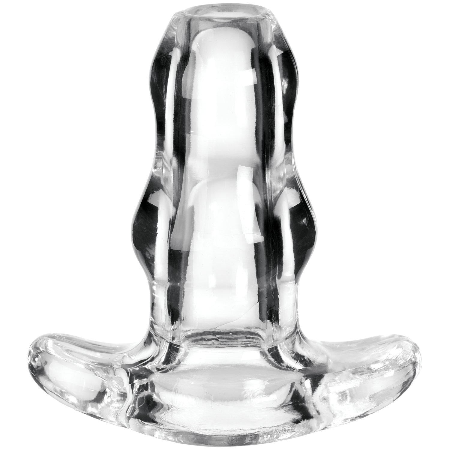 Perfect Fit Double Tunnel Buttplug Medium - Klar