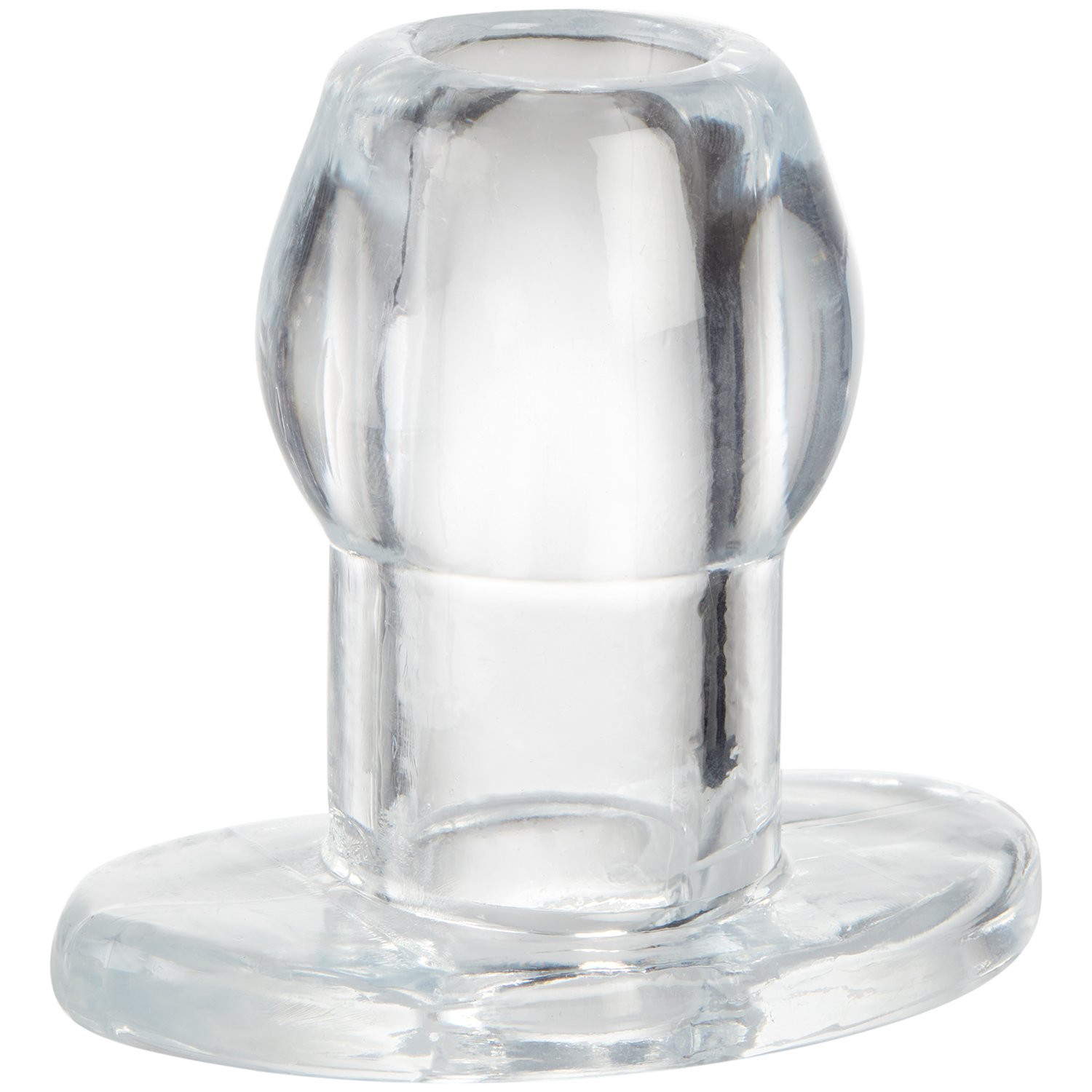 Perfect Fit Tunnel Buttplug Medium Clear 8 cm - Klar