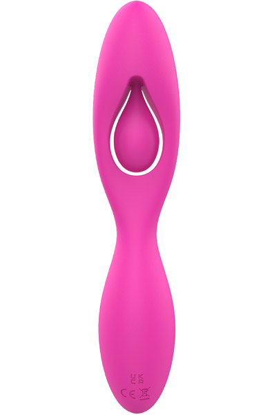 Pink Bendable G-Spot & Clitoris Vibrator