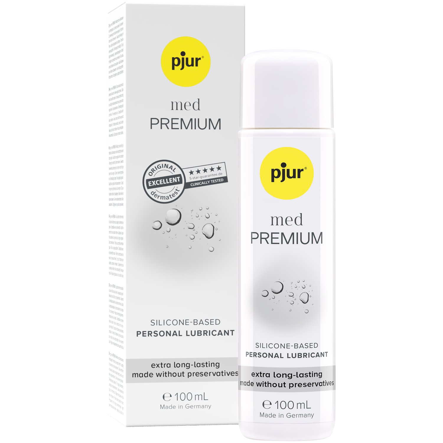 Pjur MED Premium Silikon Glidmedel 100 ml - Klar