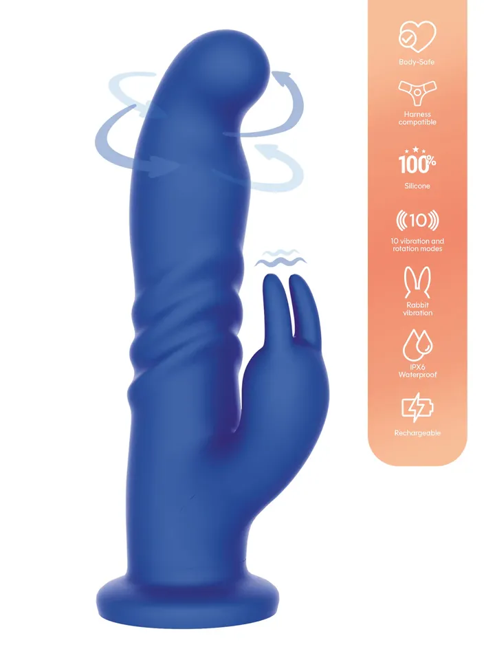 Playhouse Rotating G-Spot Rabbit Vibrator Rabbitvibrator