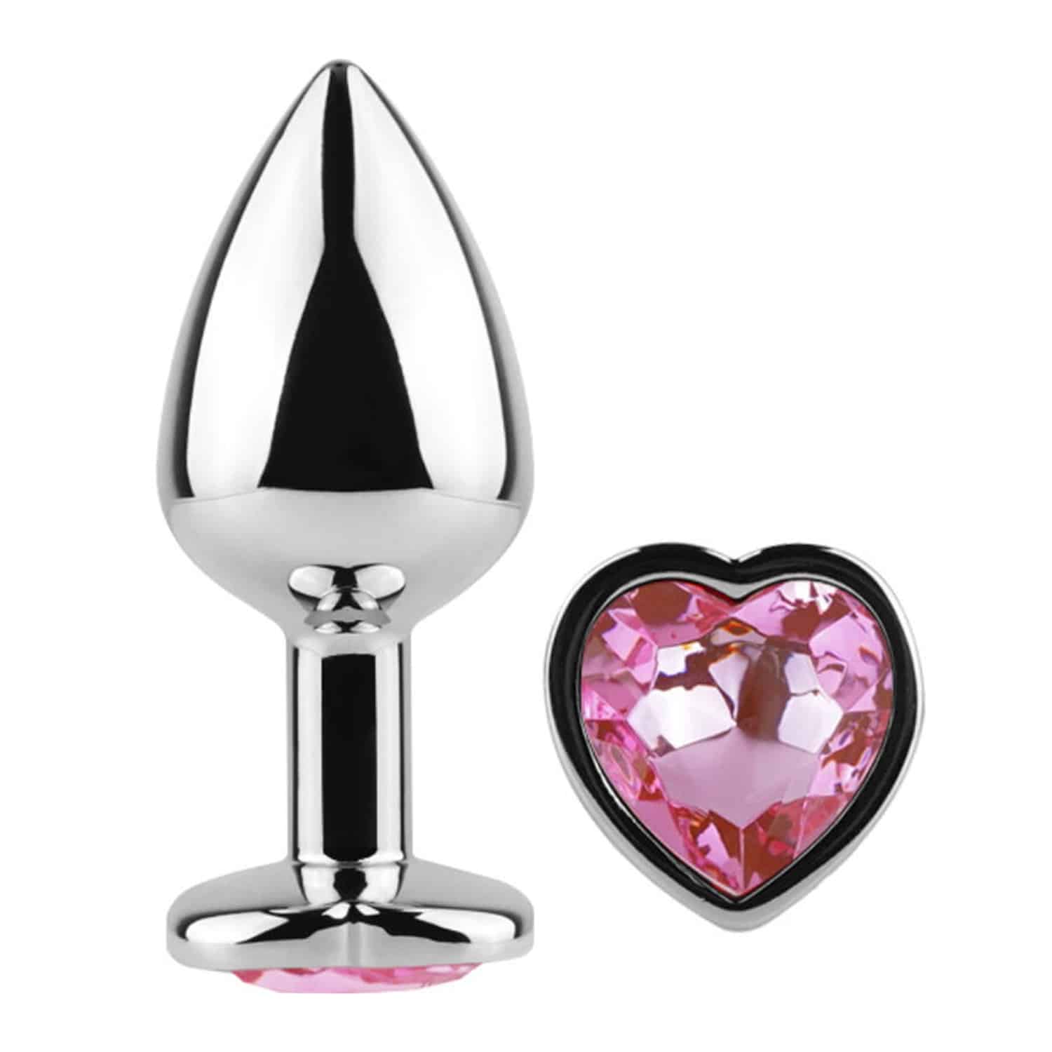 Plug Limited Edition Buttplug - Fuchsia Heart Analplugg 7 cm - Small