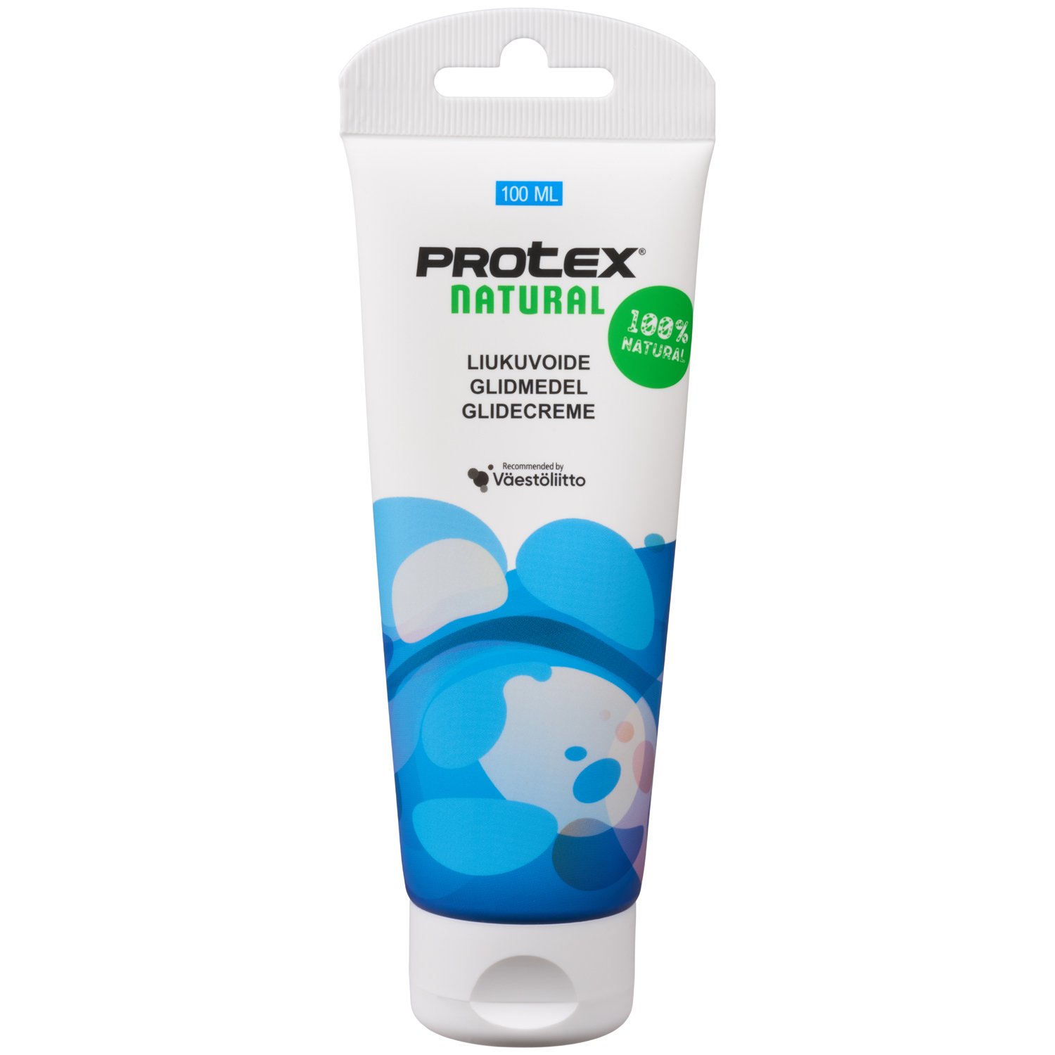 Protex Natural Vattenbaserat Glidmedel 100 ml - Klar