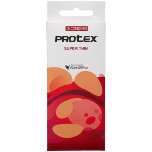 Protex Super Thin Kondomer 15-pack - Klar