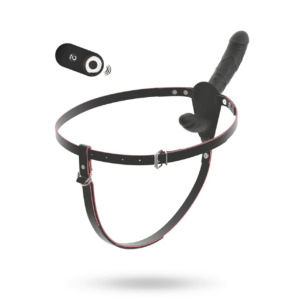 RC Vibrating Double Strap-On