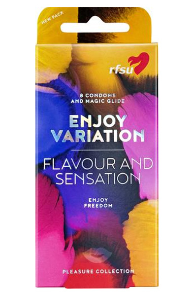RFSU Enjoy Variation 8-pack Mixade kondomer