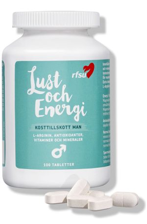 RFSU Lust & Energi Man 100 tabletter Lustförhöjande för honom