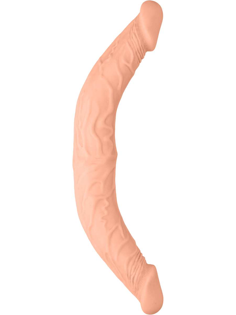RealRock: Realistisk Dubbeldildo, 36 cm