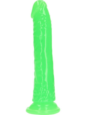 RealRock: Självlysande Realistisk Dildo, 18 cm