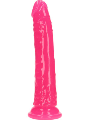 RealRock: Självlysande Realistisk Dildo, 18 cm