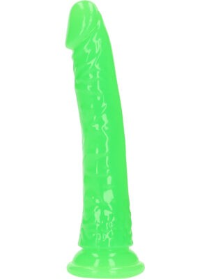 RealRock: Självlysande Realistisk Dildo, 20 cm